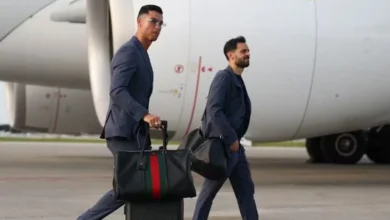 كان فريق رونالدو البرتغالي آخر فريق يصل إلى الولايات المتحدة.