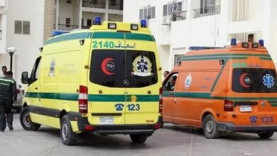 مصرع أب ونجله وإصابة آخر في انقلاب جرار زراعي بمصرف ري بمنفلوط