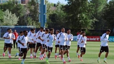 منتخب مصر يتدرب بملعب جونزاجا استعدادا لمواجهة نيوزيلندا (صور)
