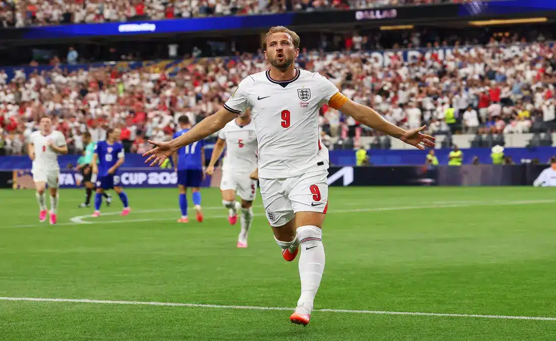 هاري كين يتصدر قائمة هدافي إنجلترا التاريخيين في كأس العالم