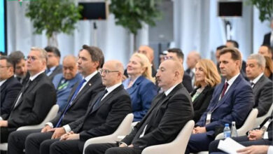 وزير البترول يشارك في افتتاح أسبوع باكو للطاقة بمعرض أذربيجان الدولي للطاقة