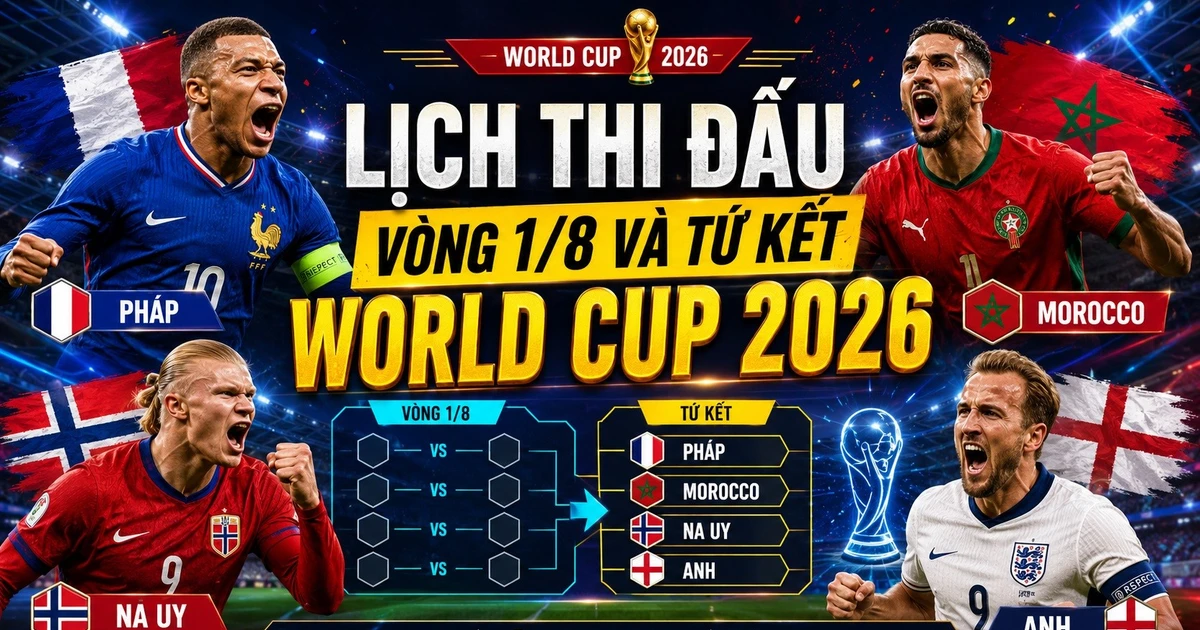 احصل على آخر التحديثات حول مباريات دور الـ16 وربع النهائي لكأس العالم 2026.
