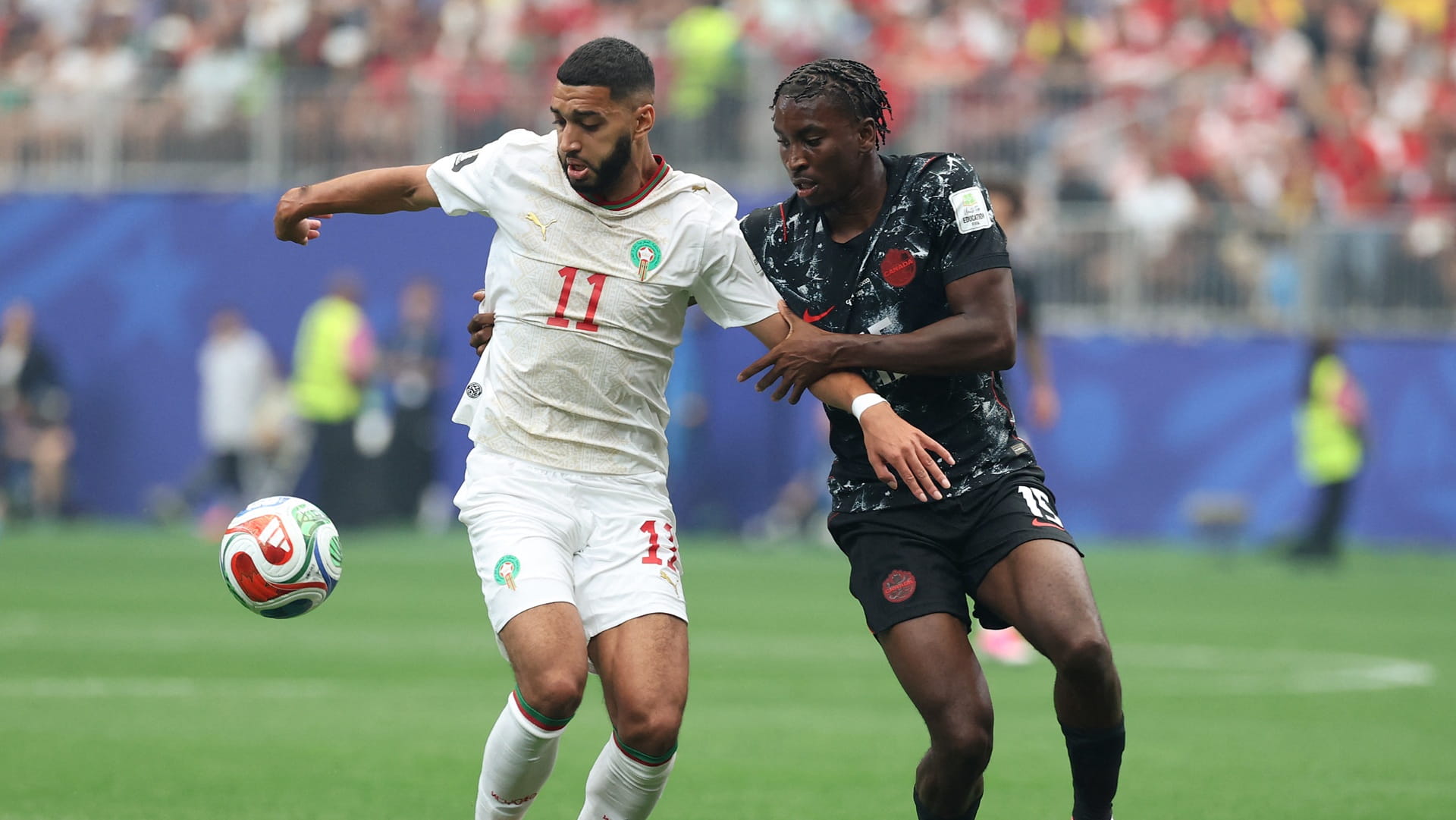 المغرب يخسر جهود صيباري أمام فرنسا في المونديال