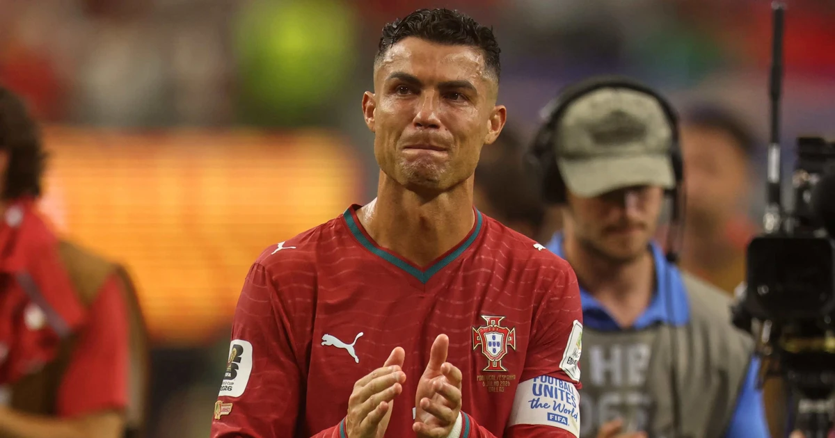 بعد خسارته أمام إسبانيا، انهار رونالدو باكياً وهو يغادر آخر بطولة كأس عالم له.
