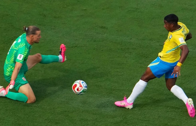 كأس العالم 2026| الدقيقة 60.. البرازيل 0-0 النرويج وإندريك يهدر انفراد مثير