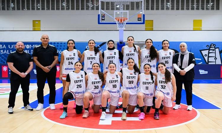 منتخب ناشئات السلة يختتم الدور الأول بمواجهة إيطاليا في مونديال التشيك